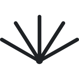 Syndicate Pad mark: five strokes meeting at one point